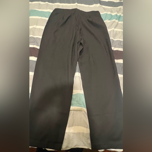 BIG SALE(3 for $50)-Black Blazer with Floral Sheer Sleeves and a pantsuit set. - Picture 3 of 7